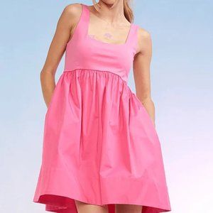 Cynthia Rowley Cotton Tank Neon Pink Slightly Used